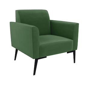 Poltrona Pés Villach Marisa Suede Verde D03 - D`rossi