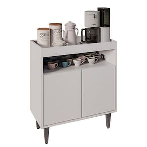 Aparador Buffet Cantinho Do Café 70,5cm Marie Branco M12 - D`rossi