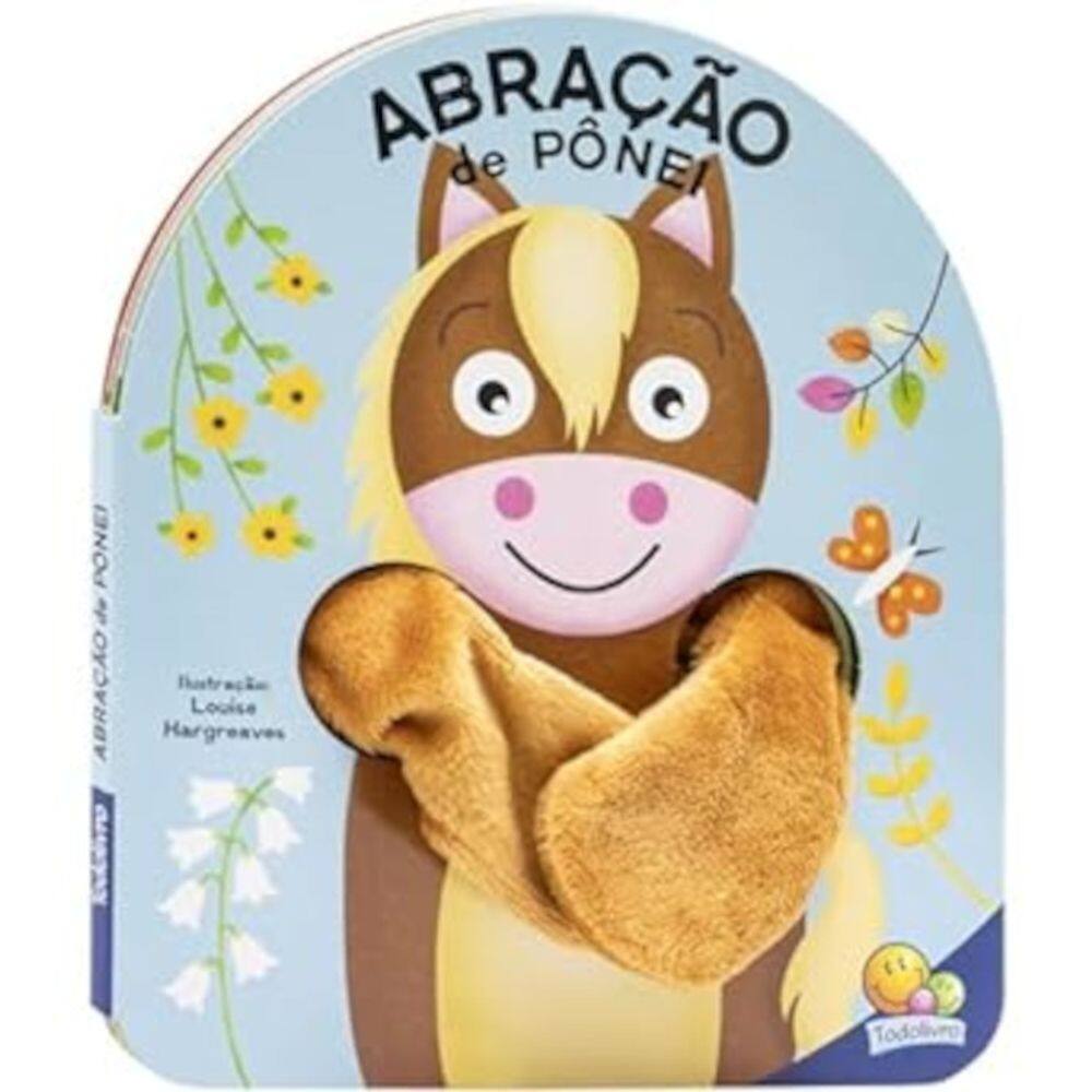 Livro dedoche - Abração de Pônei