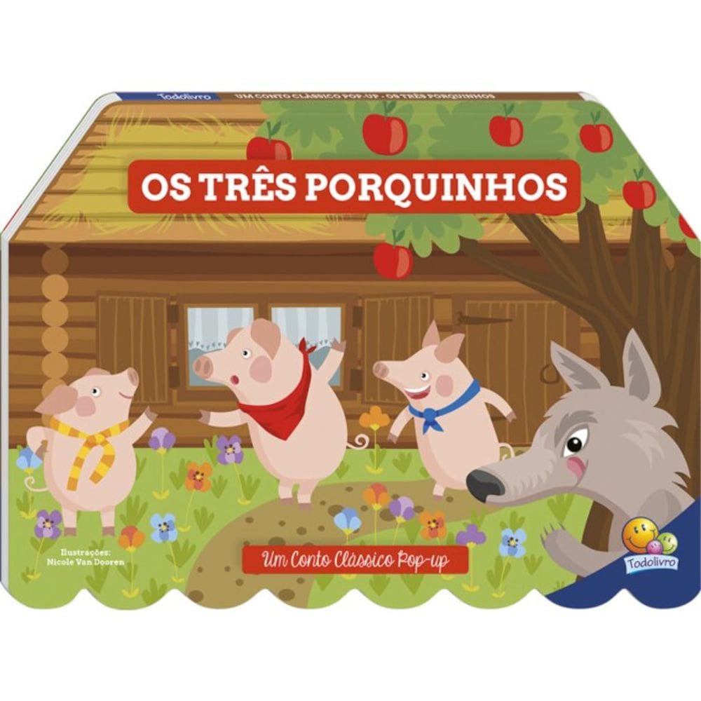 Um conto clássico pop-up - Os três porquinhos