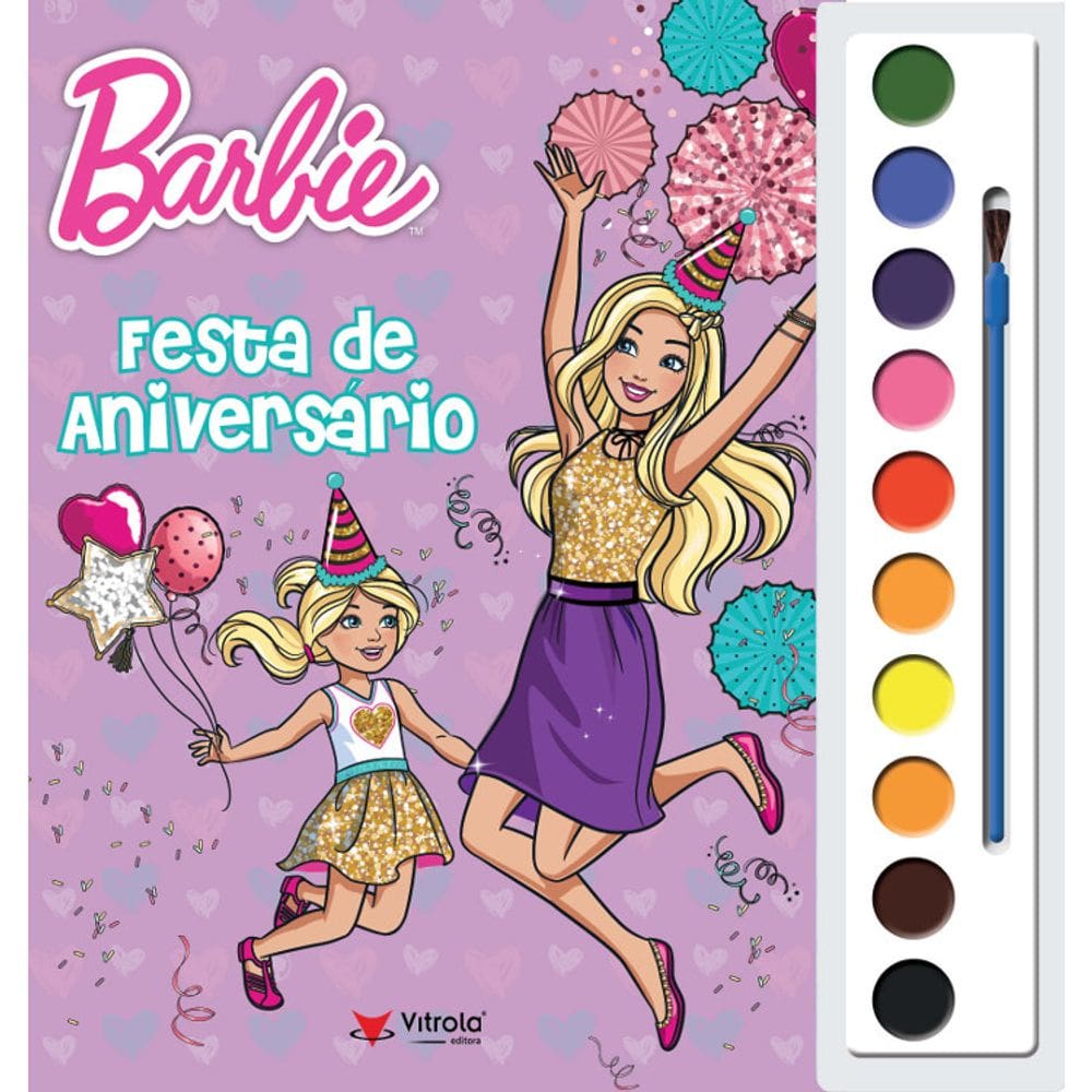Aquarela - Barbie: Festa De Aniversario
