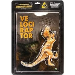 O mundo dos dinossauros - Leia & brinque - Velociraptor
