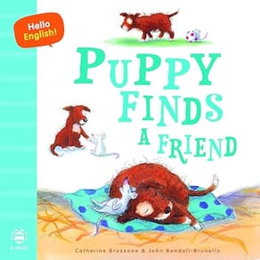 Hello english - Puppy Ffnds a friend
