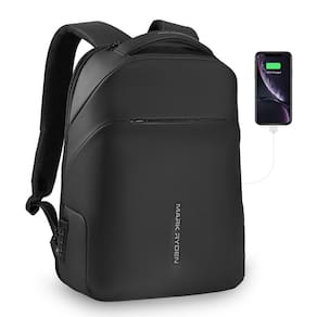 Mochila Mark Ryden KRS impermeável com porta USB para notebook