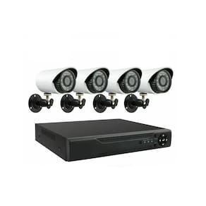 Kit de segurança CCTV DVR 4 Câmera 1080p Full HD