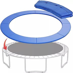 Capa de mola para trampolim de 3,66 m com parte superior de PVC e fundo de PE