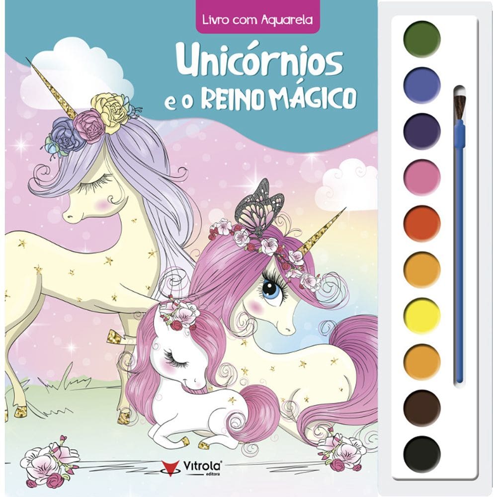 Aquarela - Unicornios E O Reino Magico