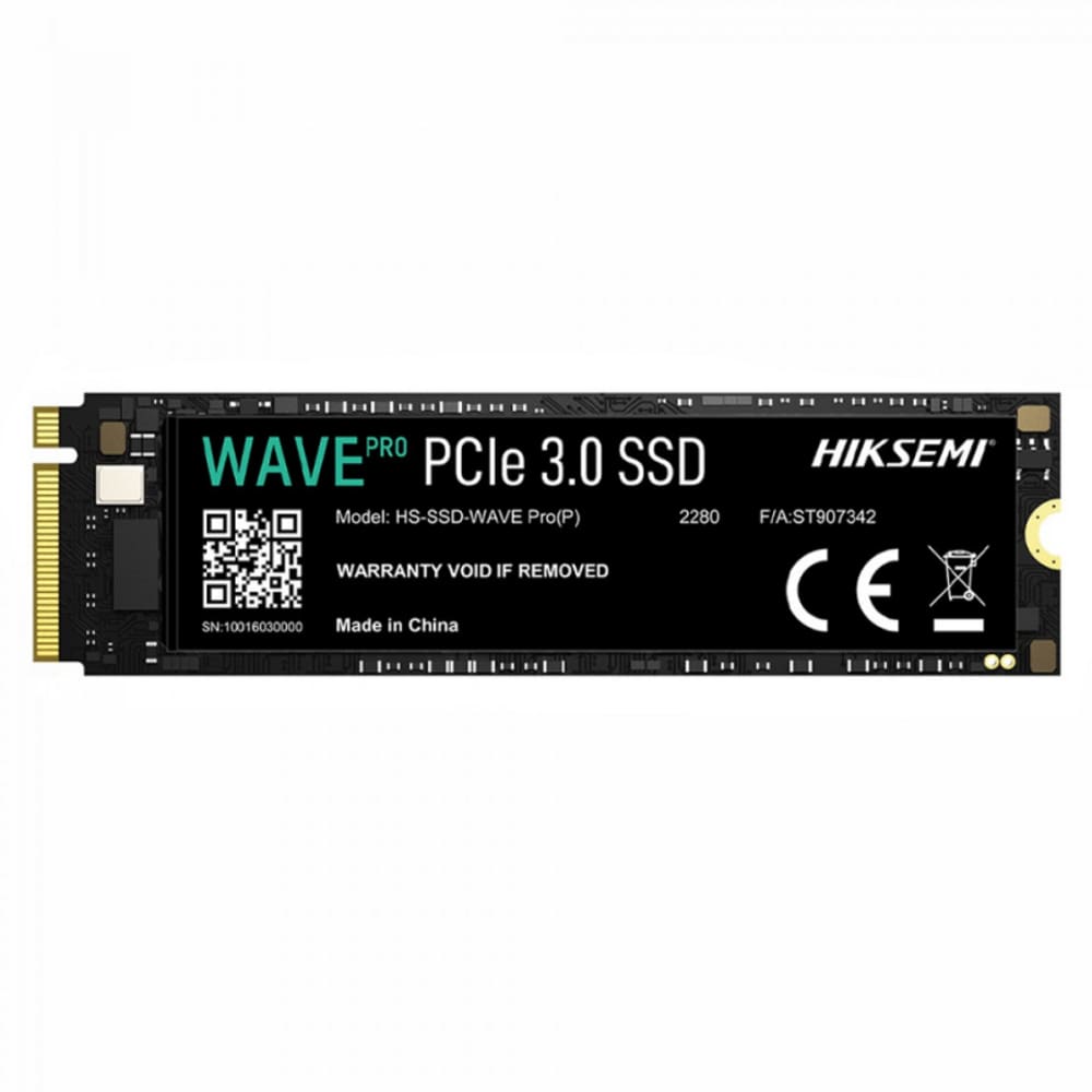 SSD Hiksemi Wave Pro 256GB M.2 2280 NVMe Leitura 3230MBs e Gravação 1240MBs -HS-SSD-WAVE PRO(P)