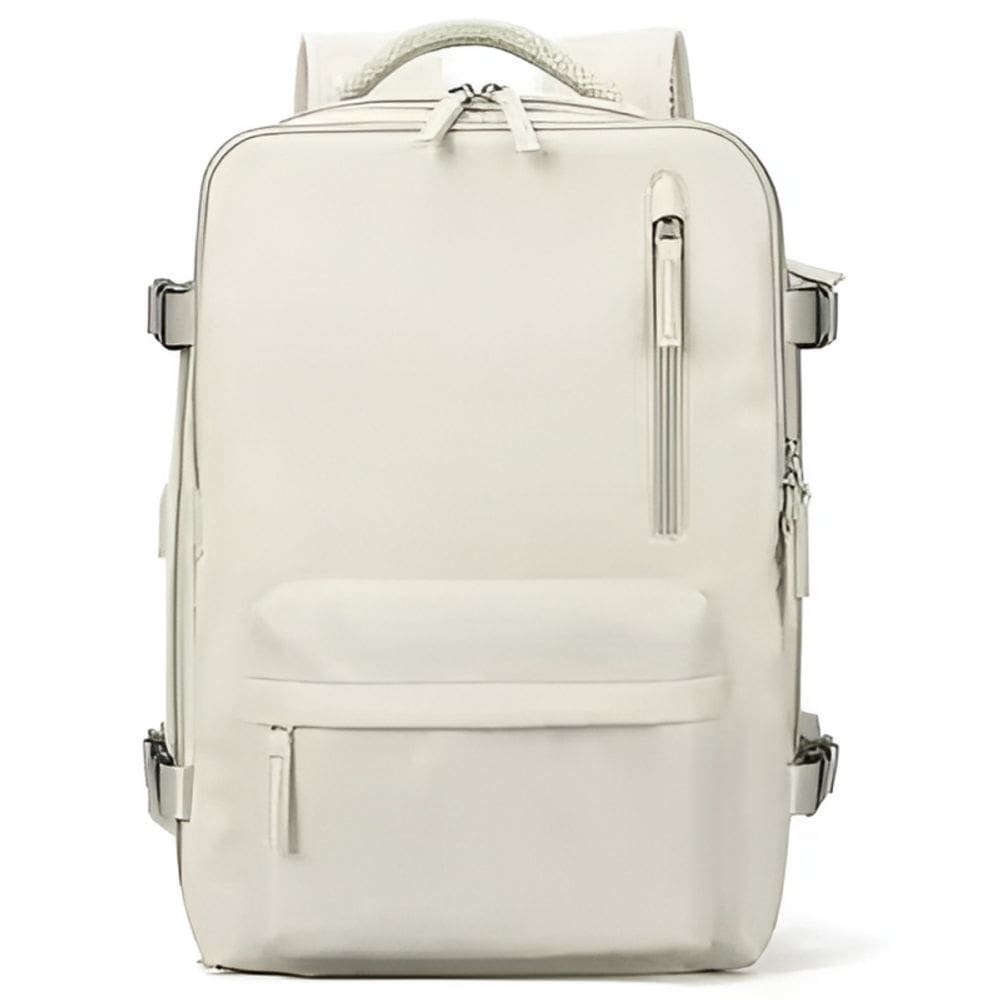 Mochila de viagem impermeável 35L com porta USB para compartimento para sapatos