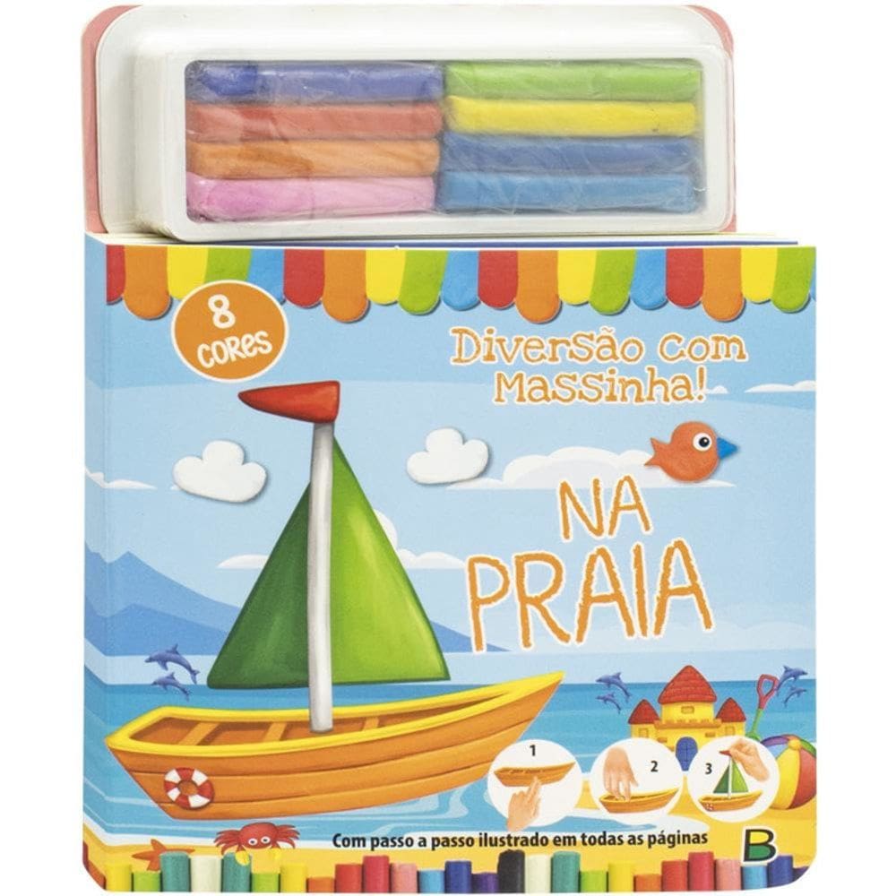 Diversão com massinha - Na praia