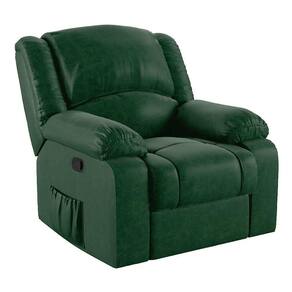 Poltrona Do Papai Reclinável Melim Zero Wall Pu Fh1 - D`rossi Cor Verde