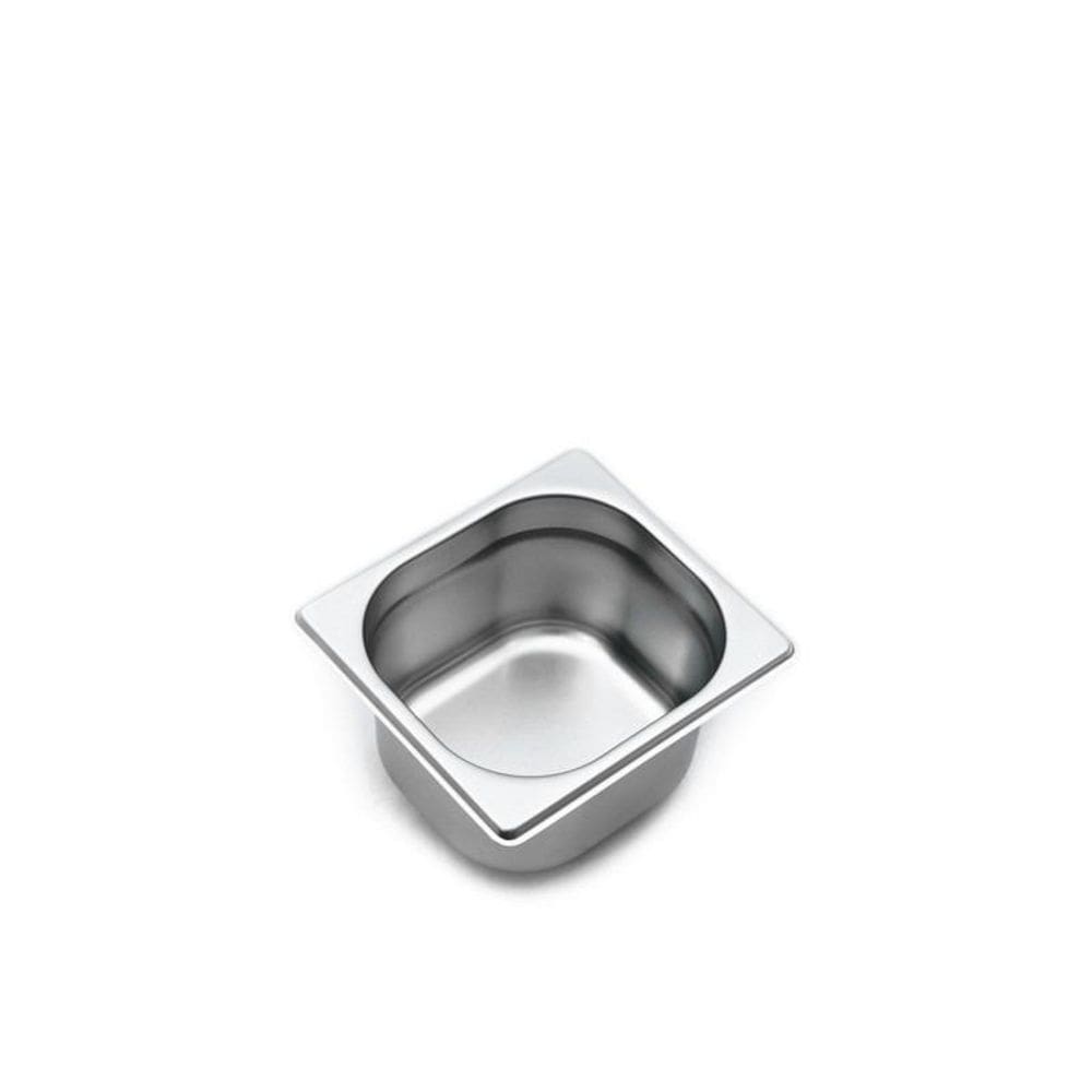 Cuba Gastronomica Gn 1/6 10Cm Inox Para Carro Buffet - Vaccarin