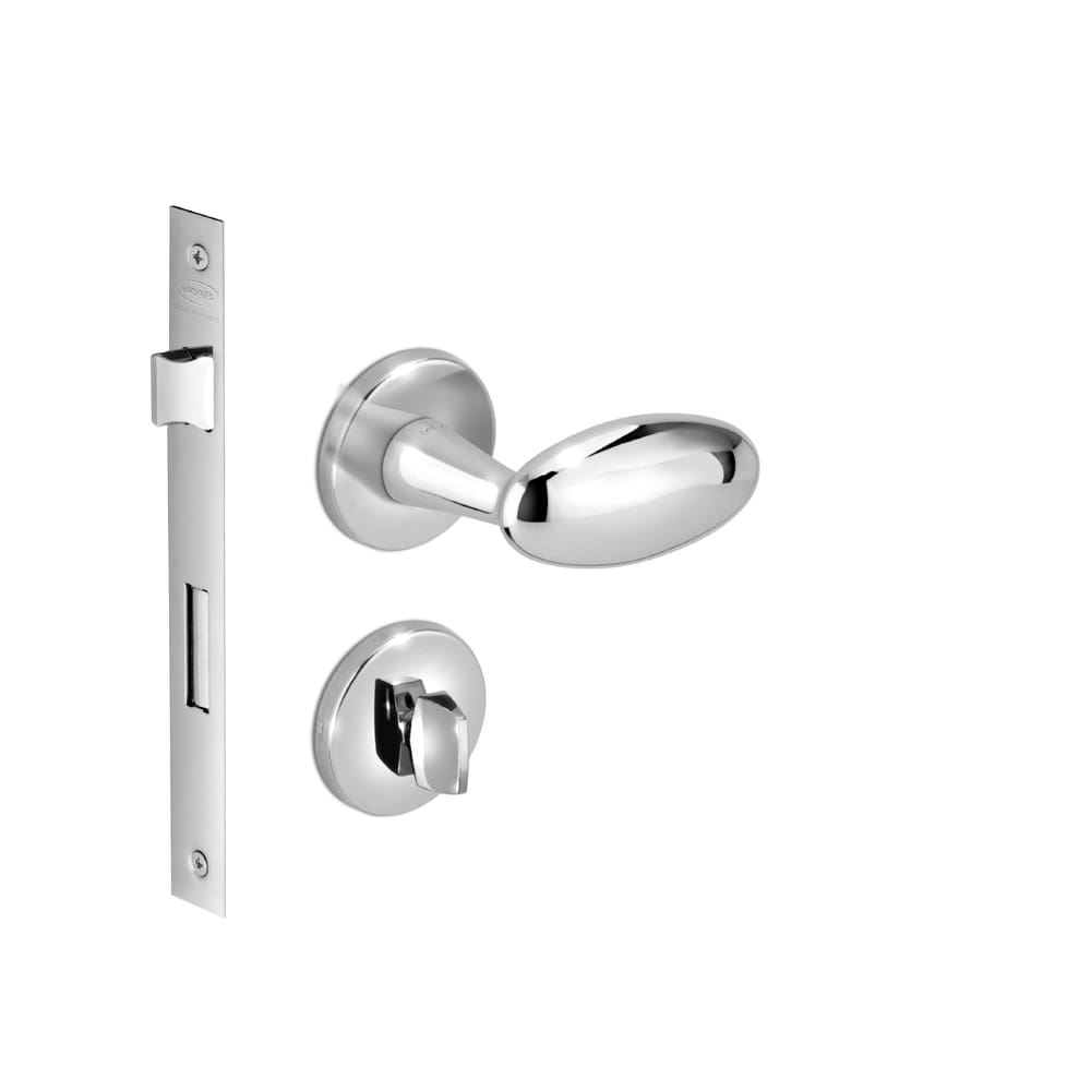 Fechadura Banheiro Cosmus Majori Cromada Imab Cromada