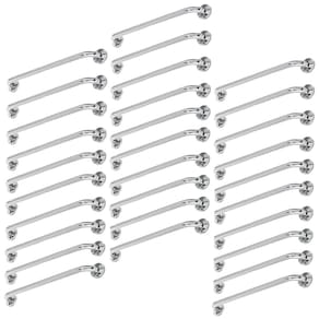 Barra Alça Apoio 80cm Kit 30 Uni Aço Inox Suporte Anti Queda Apoio Idoso Gestante Acessibilidade Segurança Escada Corrimao Box Banheiro Corredor