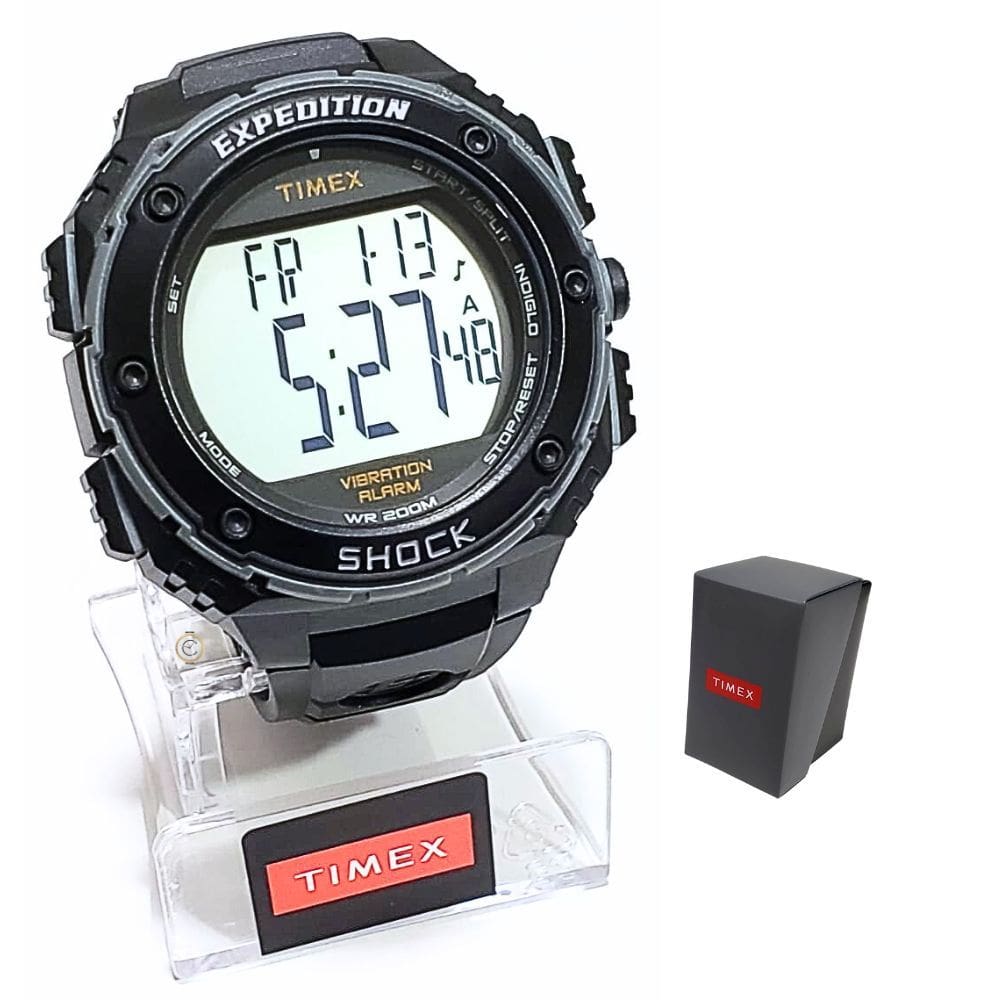 Relógio Timex Masculino Digital Expedition Shock TW4B24000