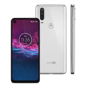 Reembalado: Motorola One Action Xt2013-1 128Gb 4Gb Ram Tela De 6.3 - Branco
