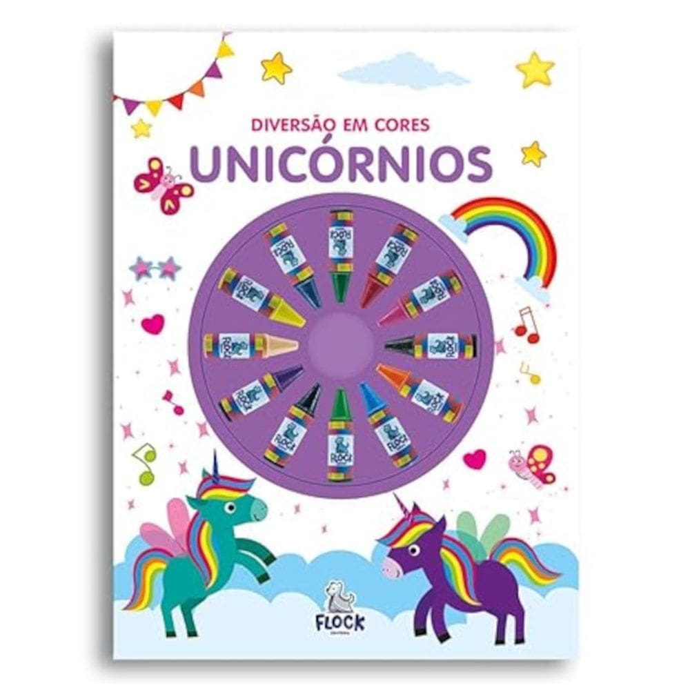Diversão em cores - Unicórnios