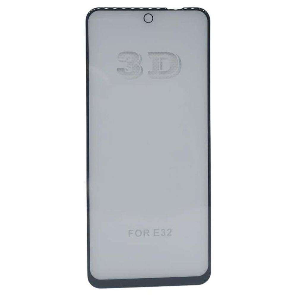 Película De Vidro 3D Compatível Com Motorola E32 Tela De 6.5