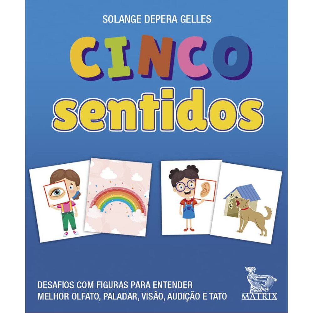 Livro Caixinha - Cinco Sentidos