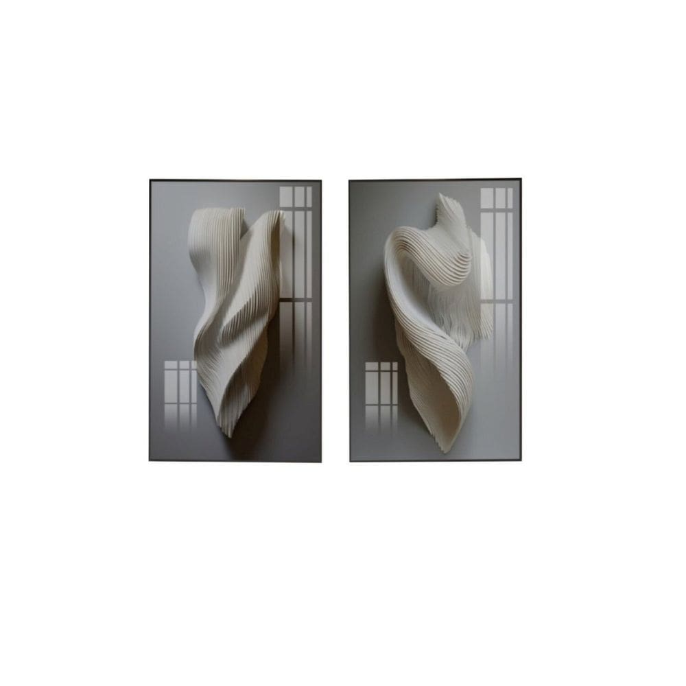 Quadro Decorativo Vinil com Vidro Abstrato 120x80 Colorido