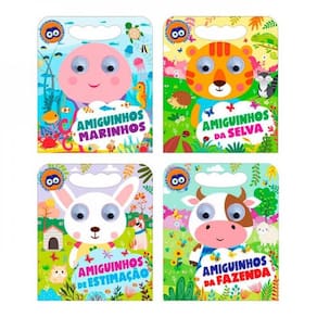 Coleção Meus Olhinhos Divertidos - Kit Com 4 Livrinhos