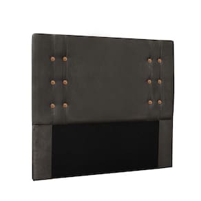 Cabeceira Cama Box Solteiro 90cm E Recamier Gênova Suede S04 - D`rossi Cor Cinza
