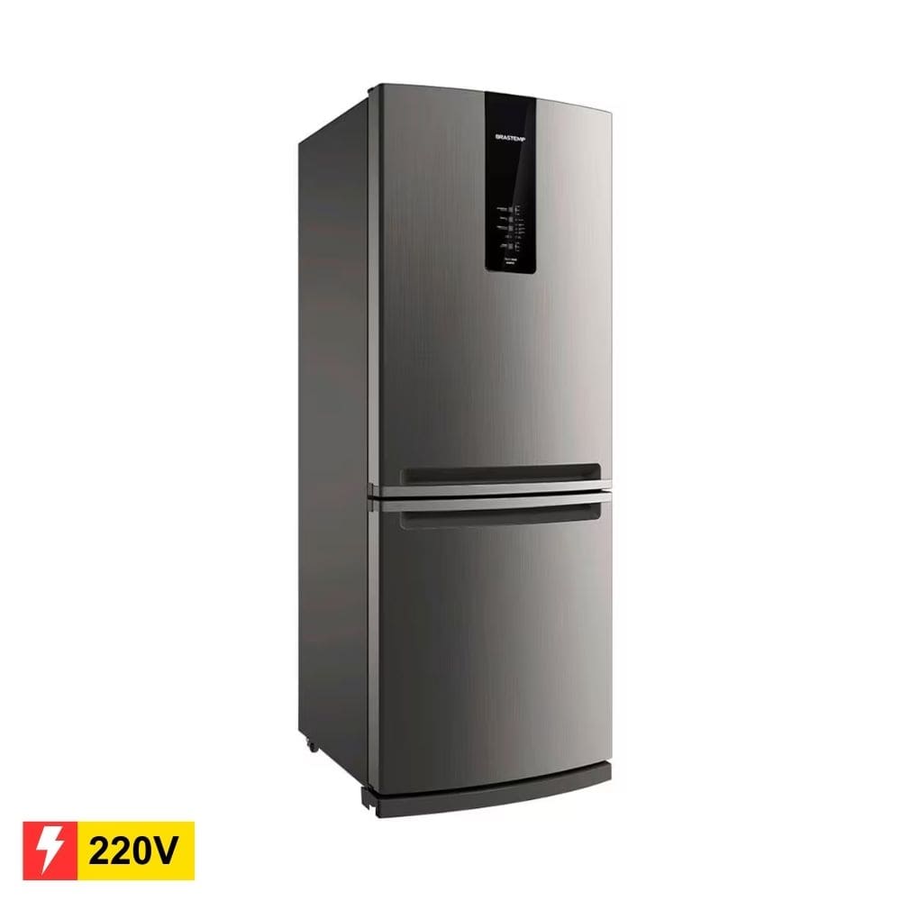 REEMBALADO: Geladeira Brastemp BRE57AK Frost Free com Turbo Ice Inverse 443L - 220V