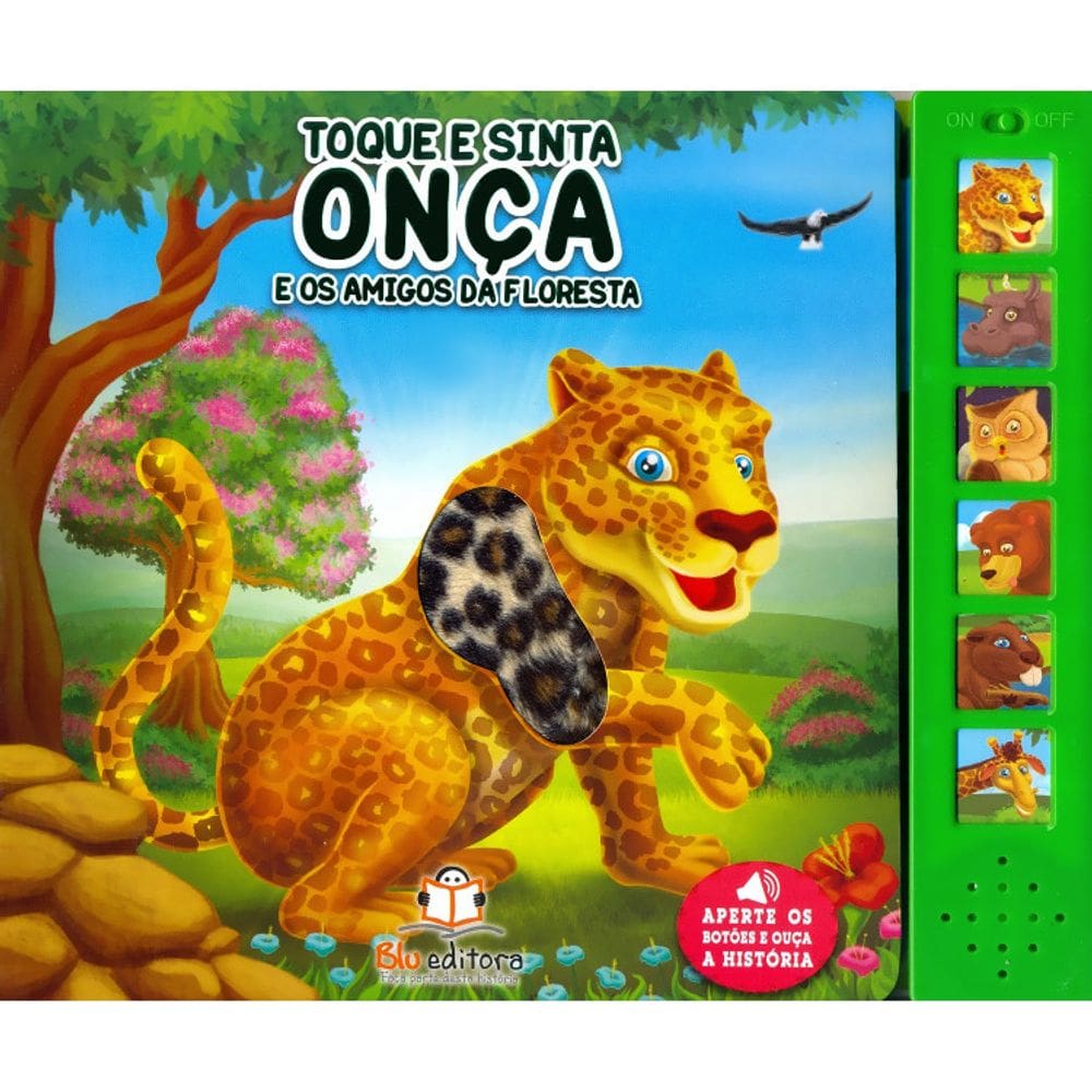 Toque E Sinta - Onça E Os Amigos Da Floresta - Sonoro