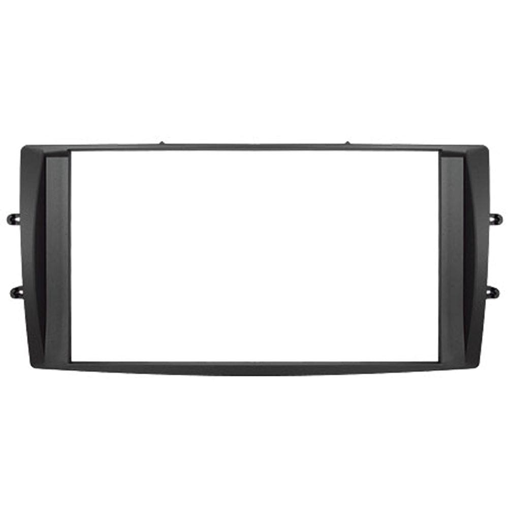 Moldura 7154P 2 DIN Preta Compatível com Hilux 2012