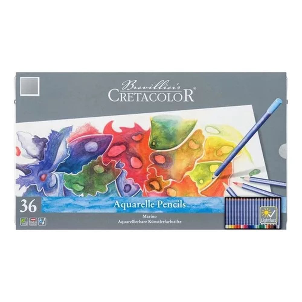 Estojo Lapis De Cor Aquarelavel Cretacolor