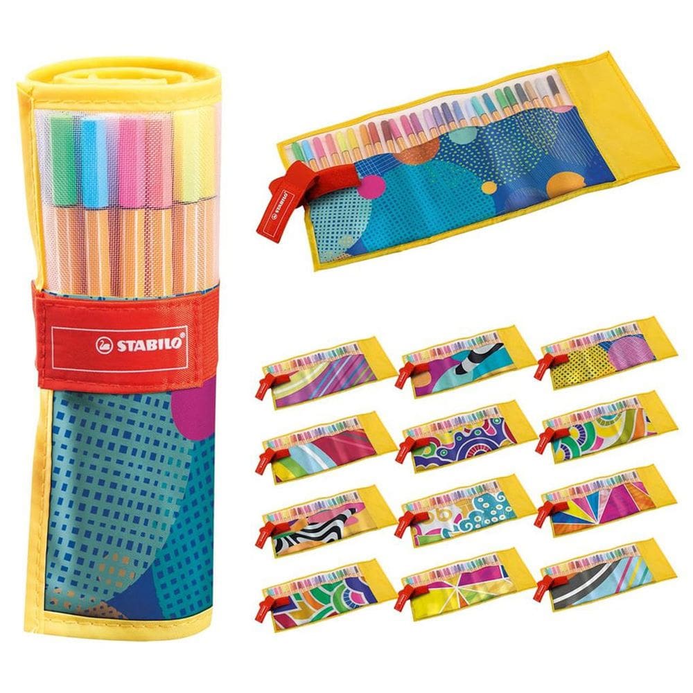 Caneta Point 88 Estojo 25 Cores Stabilo