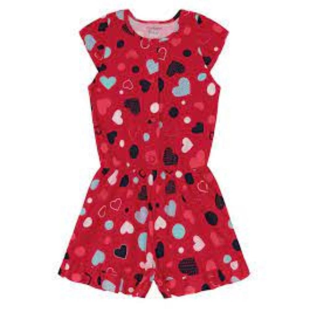 Macaquinho infantil feminino - macacão infantil
