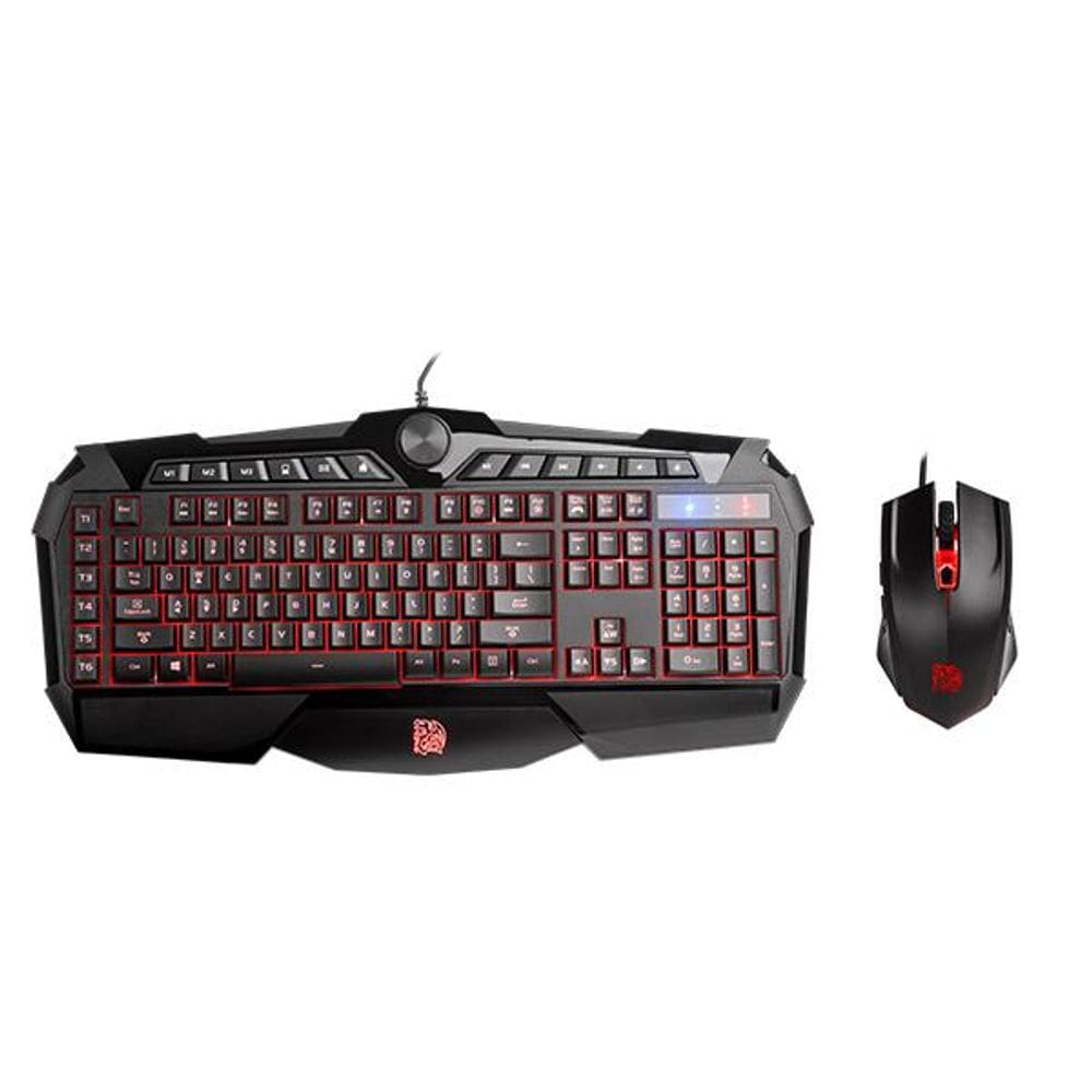 Teclado &amp; Mouse TT SPORTS Challenger Prime Combo KB-CPC-MBBRPB-01