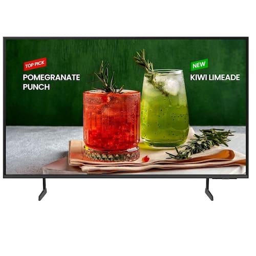 imagem-Smart TV Samsung 50" Ultra HD Crystal 4K LH50BEDHVGGXZD Tizen HDMI USB Wi-Fi Bluetooth Ethernet