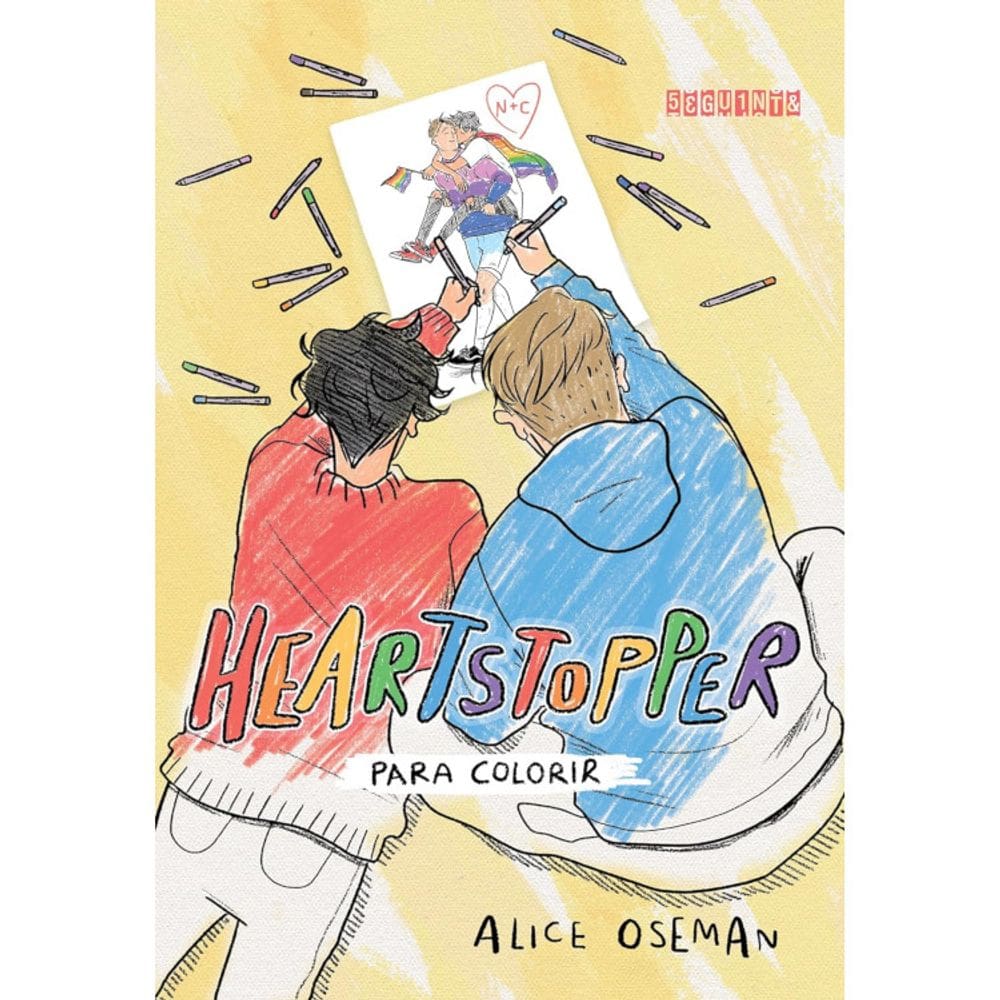 Heartstopper Para Colorir