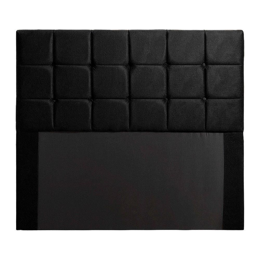 Cabeceira Julia 1,40 Casal Veludo Shop Das Cabeceiras Preto