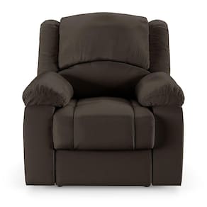 Poltrona Do Papai Reclinável Sala De Cinema Barcelona Elétrica Massagem Usb Pu Marrom