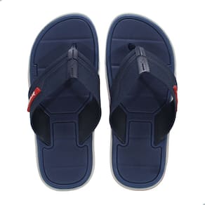 Chinelo Masculino Rider Spin Azul com Branco e Vermelho