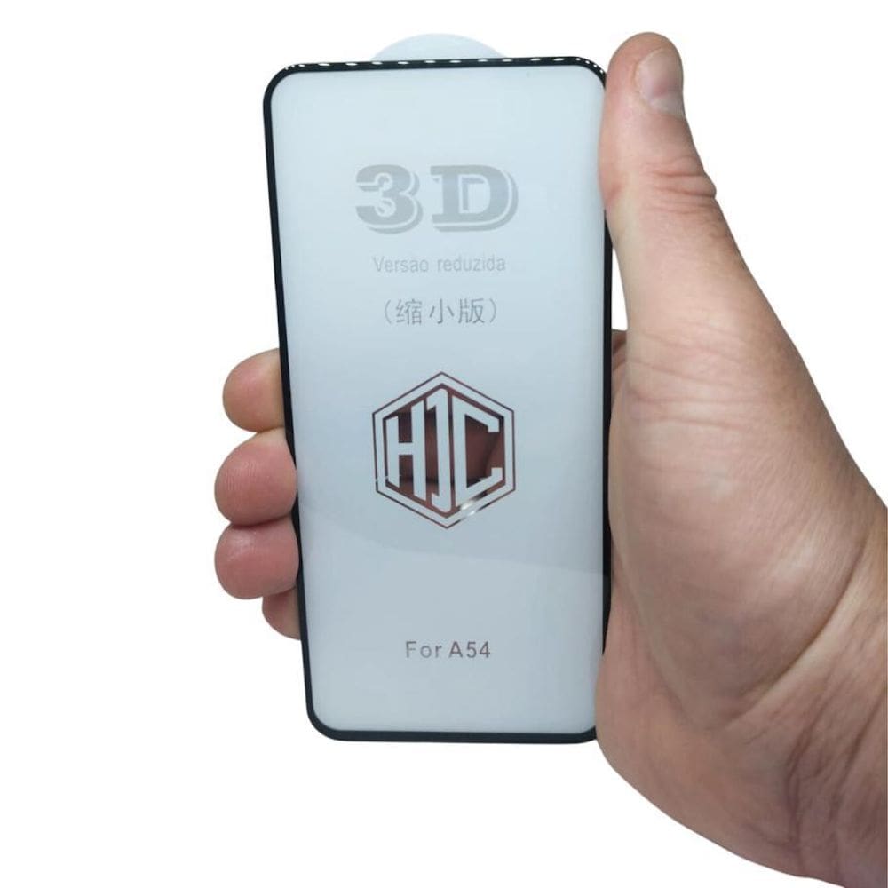 Película De Vidro 3D Compatível Com Samsung A54 Tela De 6.4