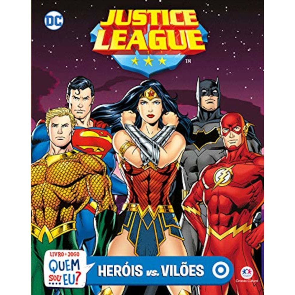 Liga da Justiça - Heróis vs vilões