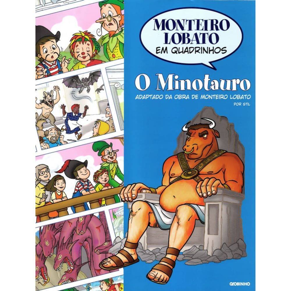 Monteiro Lobato Em Quadrinhos - O Minotauro