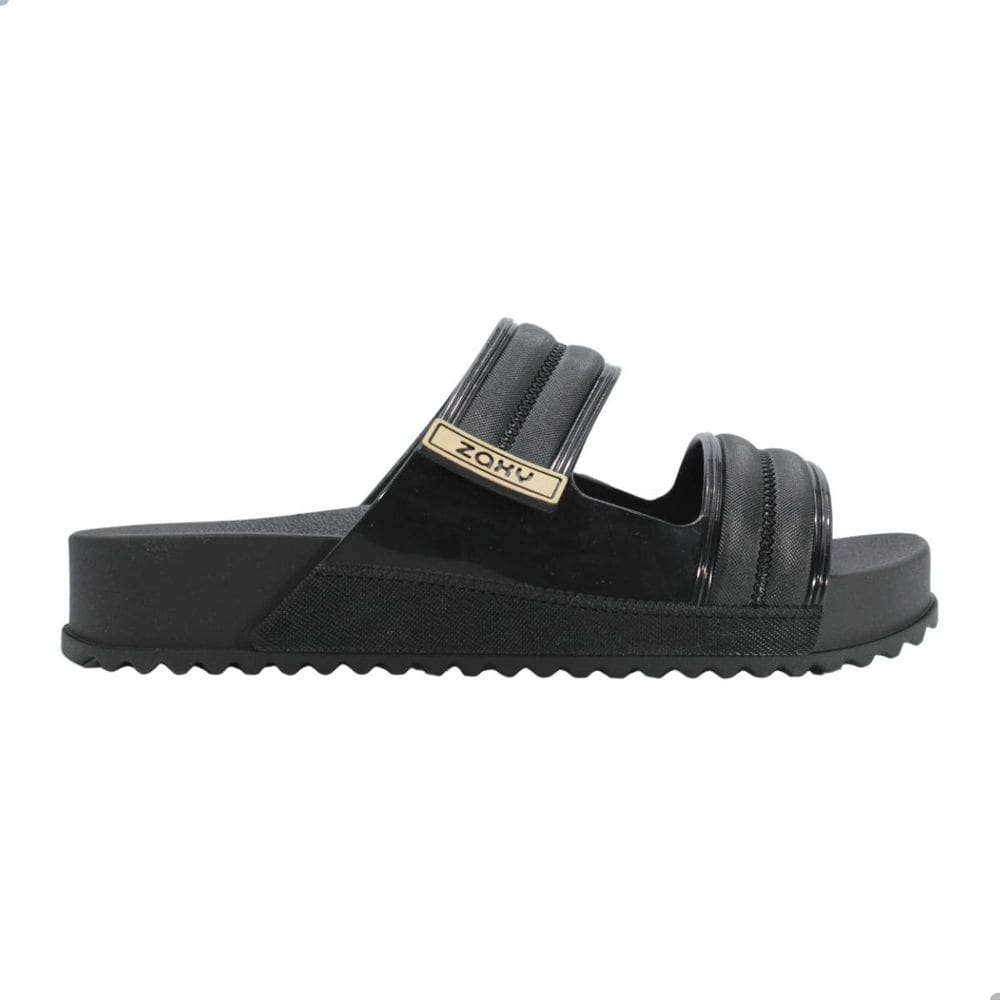 Tamanco Zaxy Slide Zig Preto