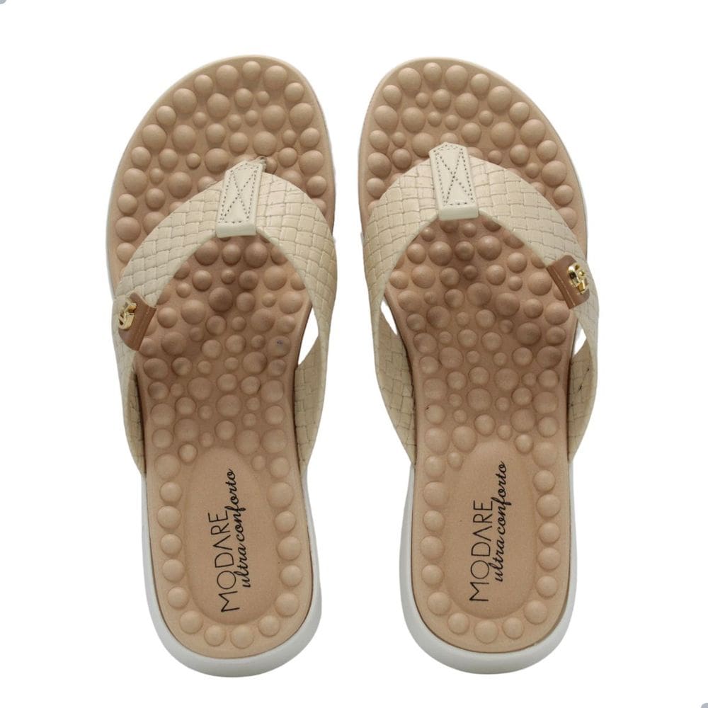 Tamanco Modare Feminino Creme