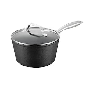 Panela Mimo PK16P 16 cm Inox Preto