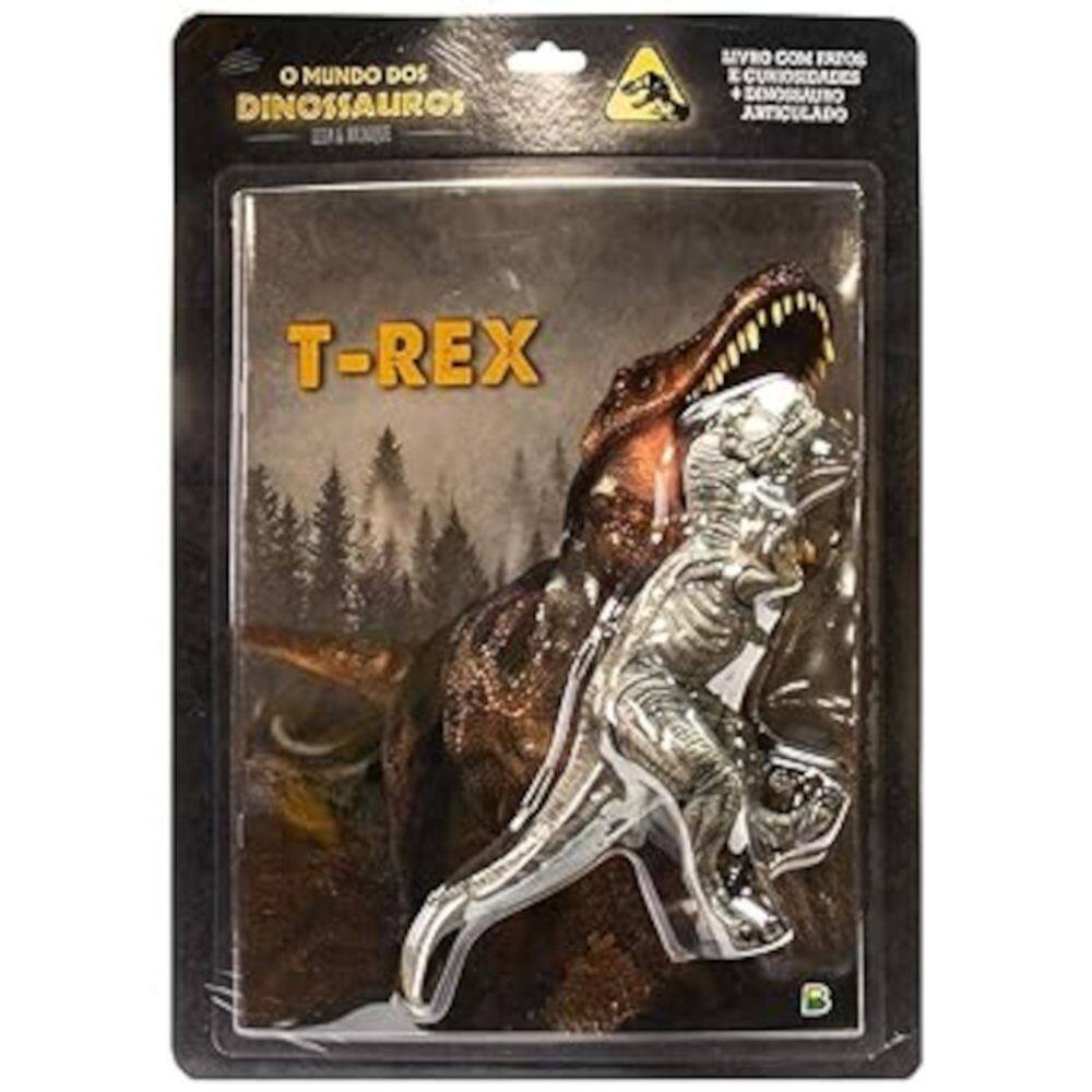 O mundo dos dinossauros - Leia & brinque - T-REX
