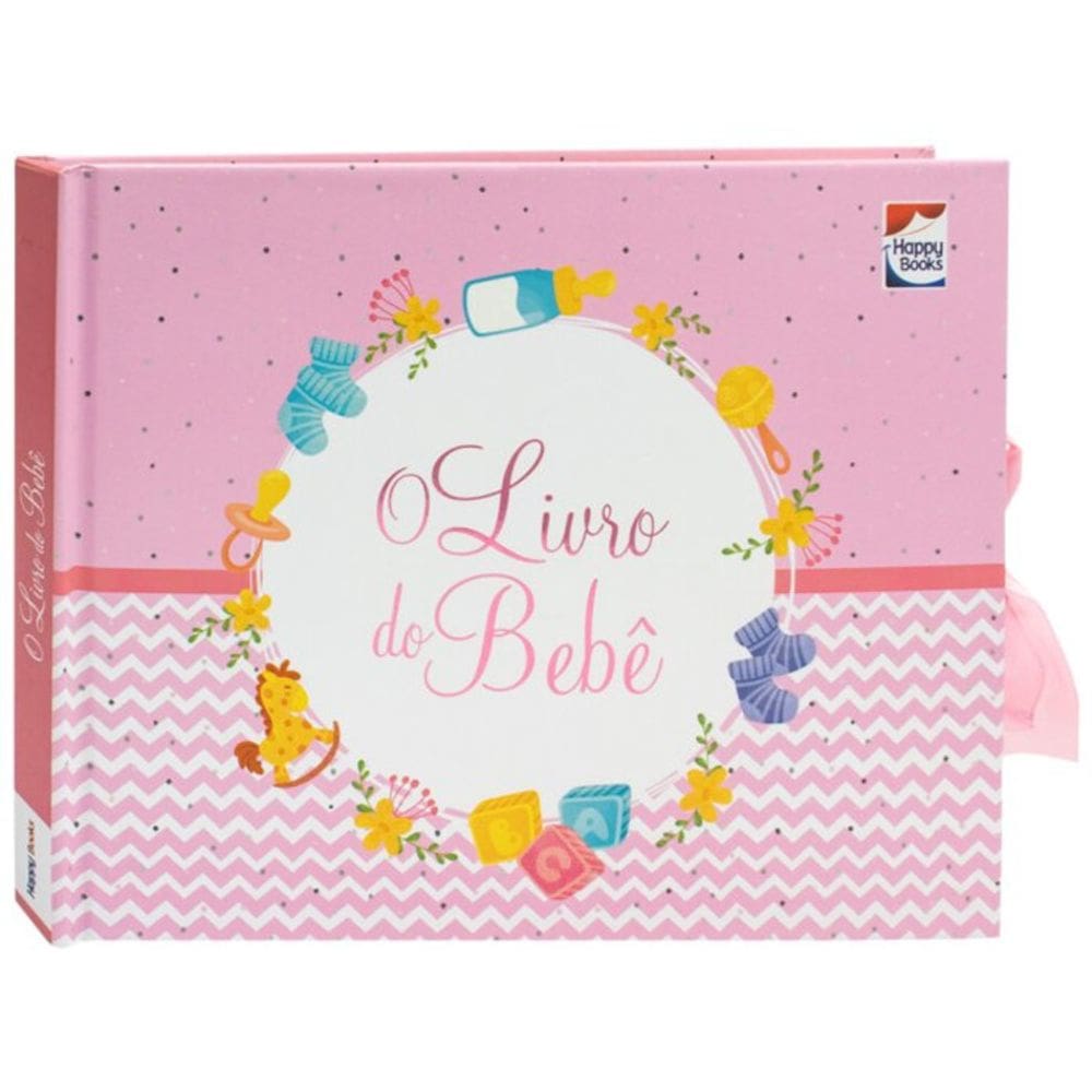 Livro do bebê (Rosa)