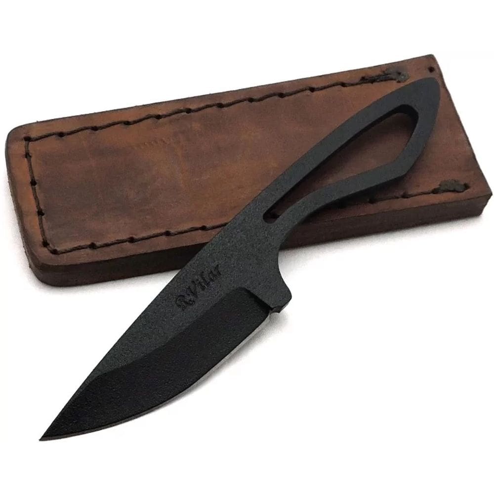 Faca Ricardo Vilar Neck Knife, - Lâm. - 7 cm.
