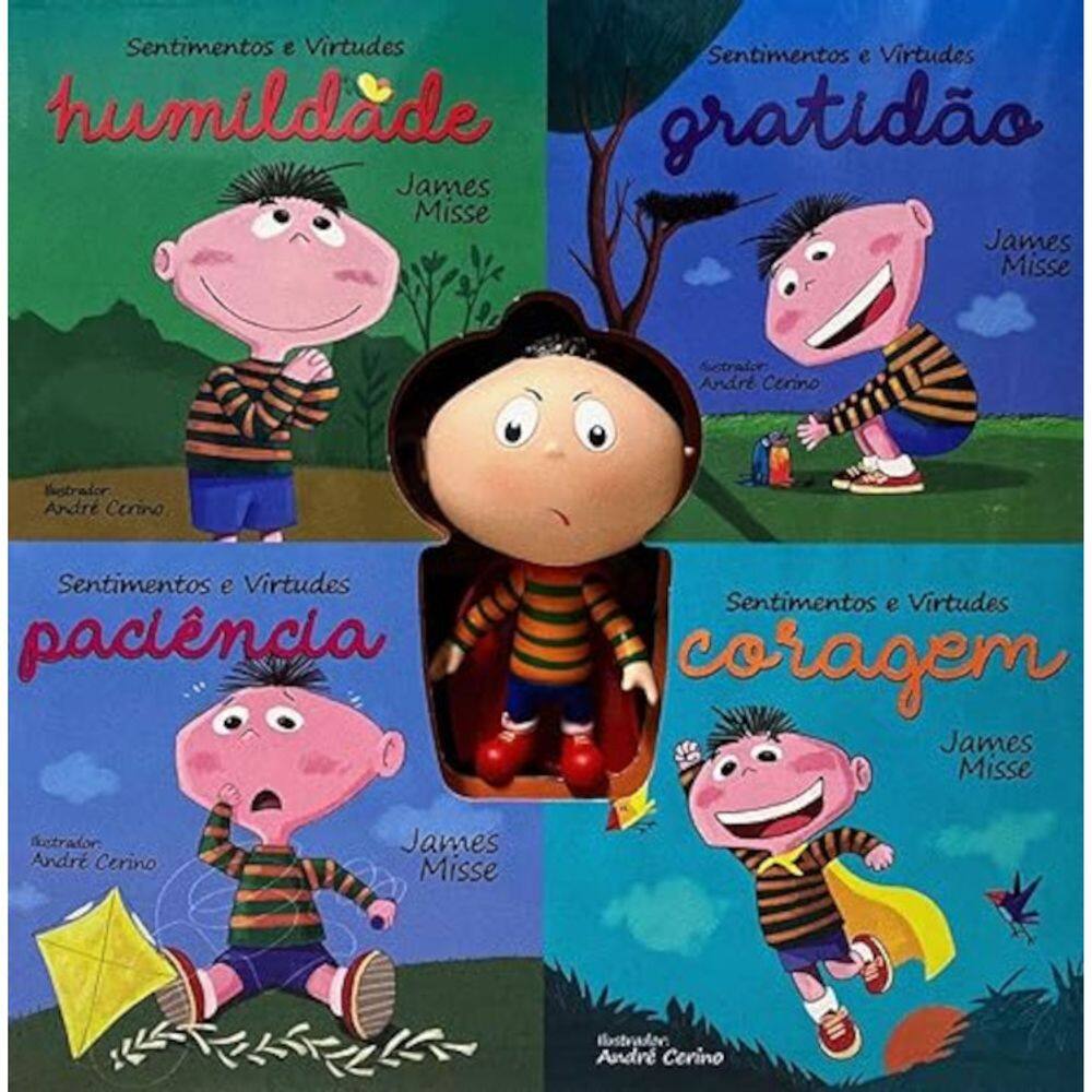 Coleção sentimentos e virtudes - Conjunto + miniatura