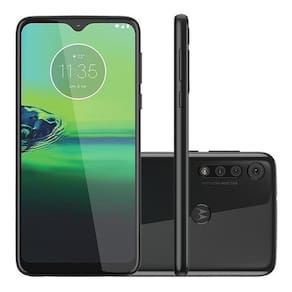 Usado: Motorola G8 Play 32 GB Preto - Muito Bom