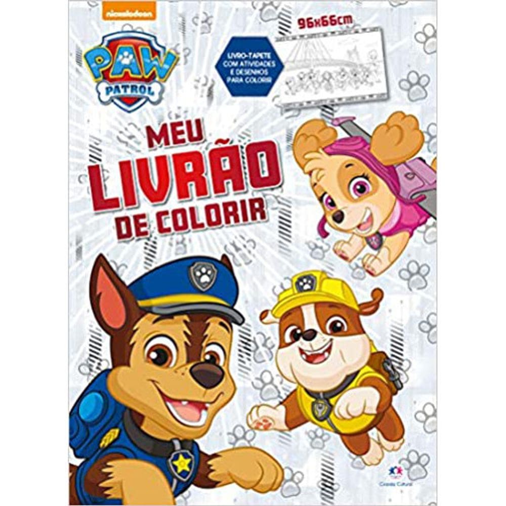 Meu Livrao De Colorir - Paw Patrol